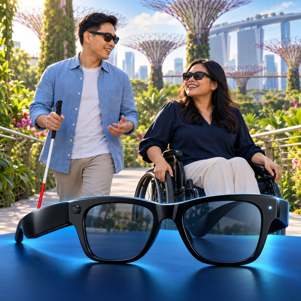 Meta tặng 1.000 kính AI Ray-Ban Meta cho người khuyết tật ở Singapore kính ai mở lối tiếp cận